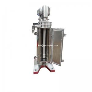 Cheap industrial centrifuge price GF105 solid liquid separating tubular separator coconut oil centrifuge machine wholesale