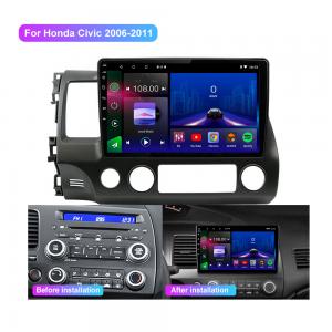 China 2011 2007 2006 2010 2009 Honda Civic Android Head Unit Double Din Car Stereo on sale