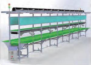 Cheap Electronics Assembly Line Conveyor 20m/Min , Linear Belt Conveyor Line wholesale