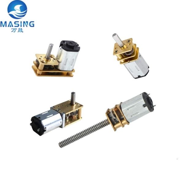 Brushed Miniature DC Gear Motor N20 12V 200 Rpm Micro Metal Gear Motor