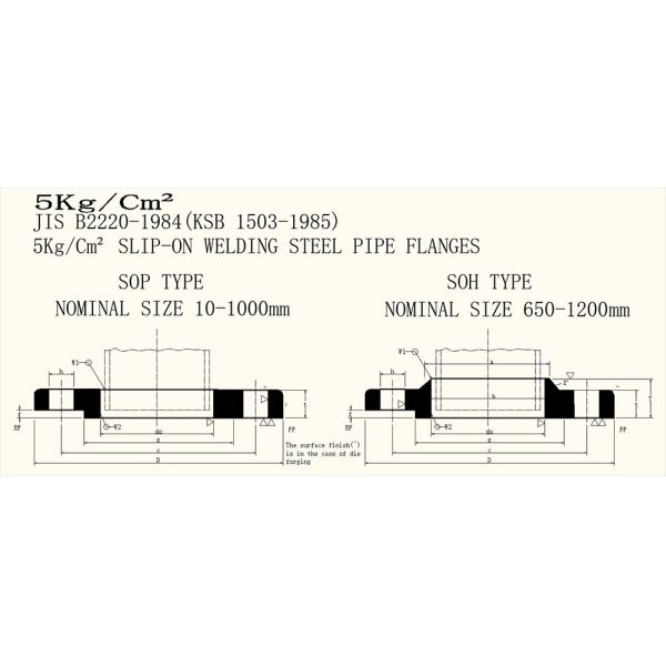 ANSI B16.5 And ANSI B 16.47 With Neck Flange