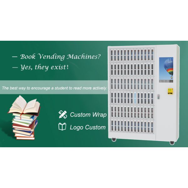 Newspaper Magazine Book Vending Machine 240V With Remote Control For Library School