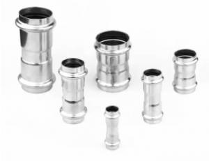 Cheap Sanitary Press Fit Plumbing Fittings DN15mm - DN50mm Nickel White Color wholesale