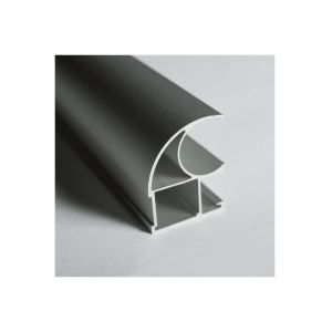 Cheap Vertical C Shaped Aluminum Extruded Profiles For Wardrobe Closet wholesale