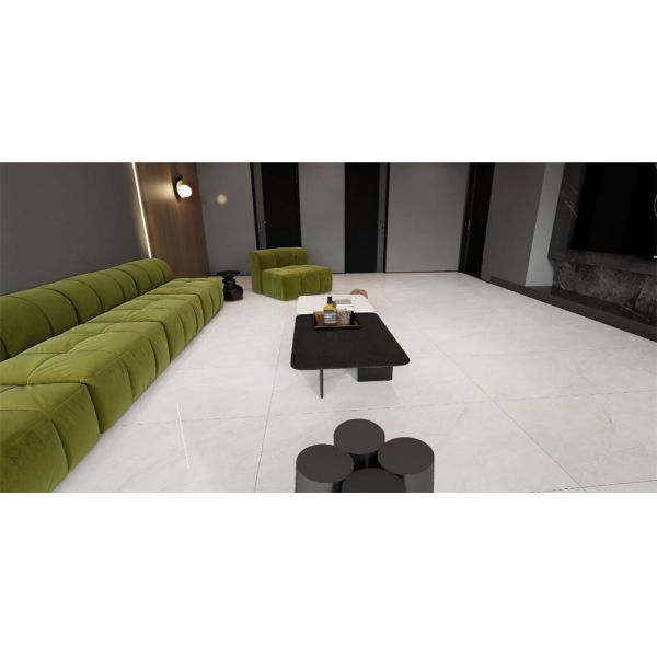 Polished Porcelain Tiles 600x1200mm Glazed Ceramic Clay AAA Grade