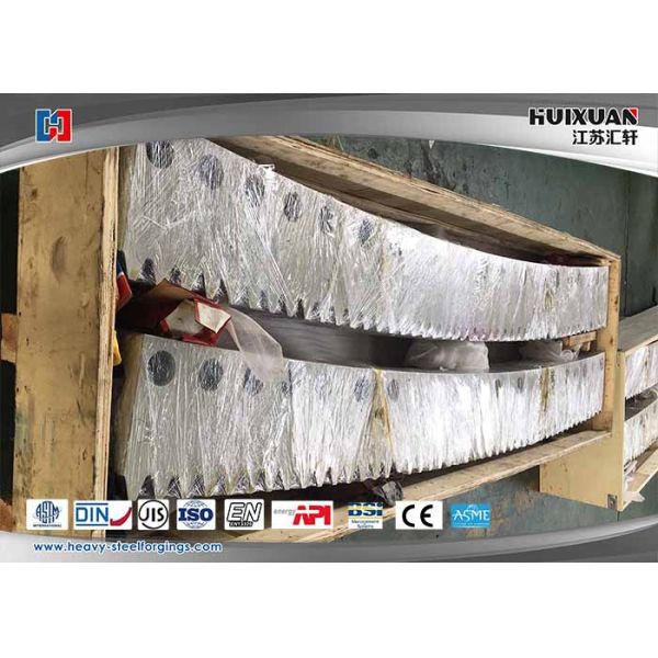 18CrNiMo7-6 34CrNiMo6 4140 Carbon Steel Forgings Carburizing Treatment Splicing Arc Rack