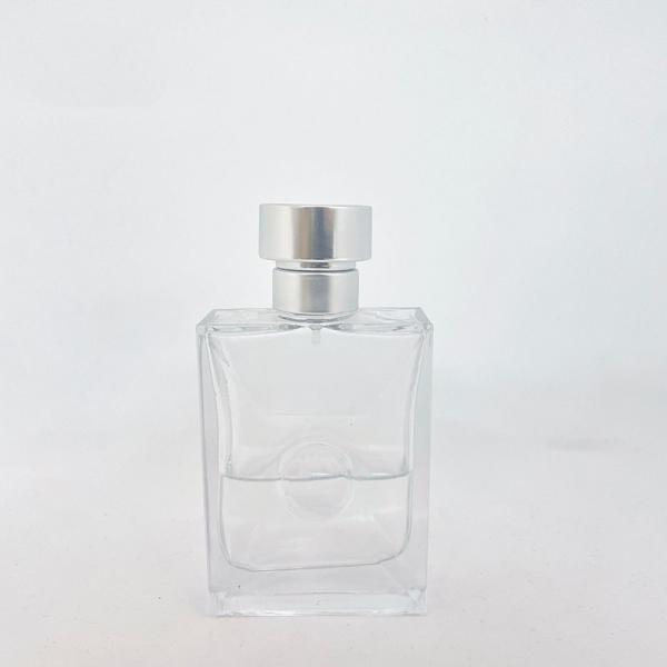 Quality Creative Perfume Bottle 100ml with zamak cap Perfume Packaging Material Factory Wholesale for sale