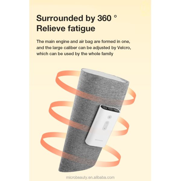 Wireless Air Compression Leg Massager Pressotherapy Electric Vibration Knee And Leg Massager