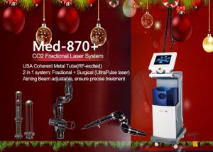 China USA Coherent Metal Tube Co2 Fractional Laser Machine for Scar Removal on sale