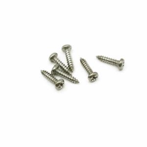 Sandblasted Stainless Steel Self Tapping Sheet Metal Screws PA3x12