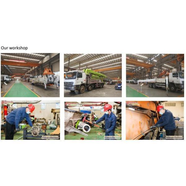 Truck Mounted Pumps for Semi-Dry Shotcrete Feeding Height 1400mm in Perfect Condition