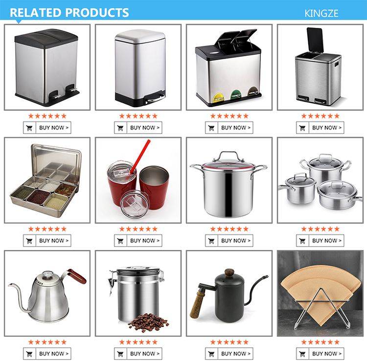 High Efficiency Stainless Steel Coffee Maker Durable Coffee Filter Pot