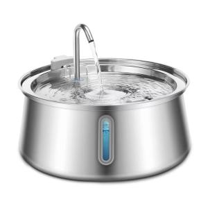 Cheap Foldable Design Stainless Steel Base Ceramic Bowl Pet Drinking Machine wholesale