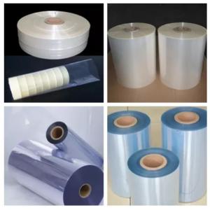 China Heat MoistureProof Pvc Shrink Film Rolls For Packaging / Printing on sale