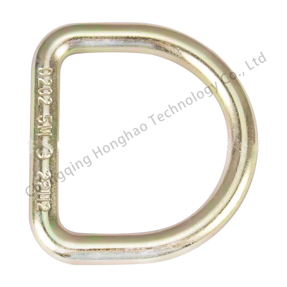 Galvanized Finish High Altitude Safety Harness D Ring Fall Protection Gear for Construction Work