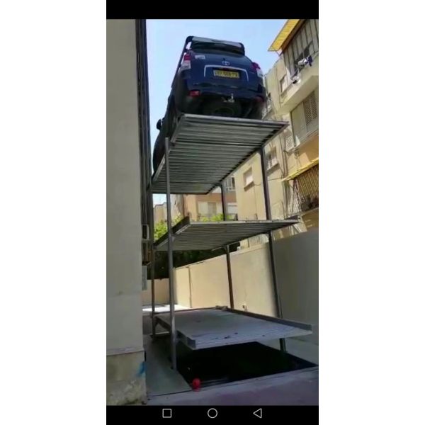 AA4C hydraulic underground car parking lift in-ground car parking system vertical car parking system AA-UTS20/2; AA-UTS