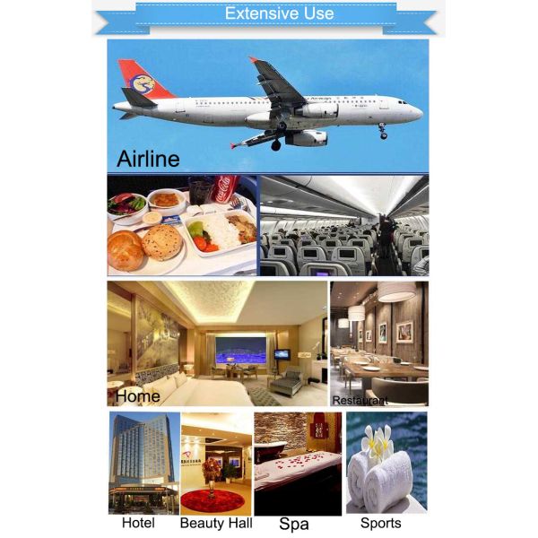 Plastic Box Packaging Hemmed Towel Gift Sets