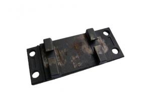 China Duction Iron Casting QT450-10 Railway Tie Plate Railway Fasteners Rail Base Plate on sale