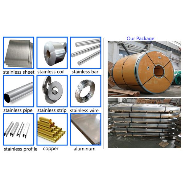 Customized 304 Stainless Steel Coil Strip 1.0mm 1.2mm 1.5mm 2.0mm