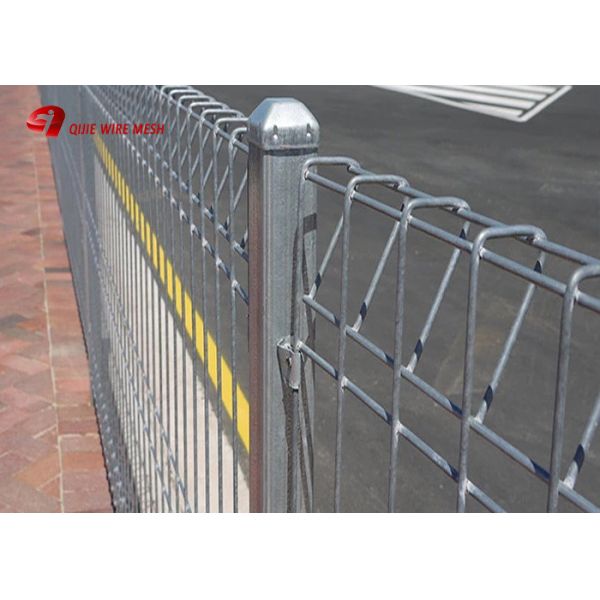 Roll Top Wire Mesh Fence Panels , Decorative BRC Fence 1500mm / 2000mm / 2500mm Width