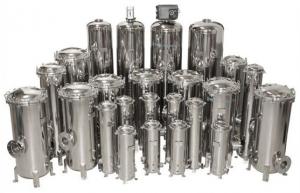 China PP melt-blown cartridge precision filter housing for fine particle removing on sale