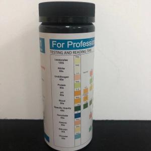 Cheap 100T Urinalysis Test Strip ISO13485 Urine Infection Strips Dry Chemical Method wholesale