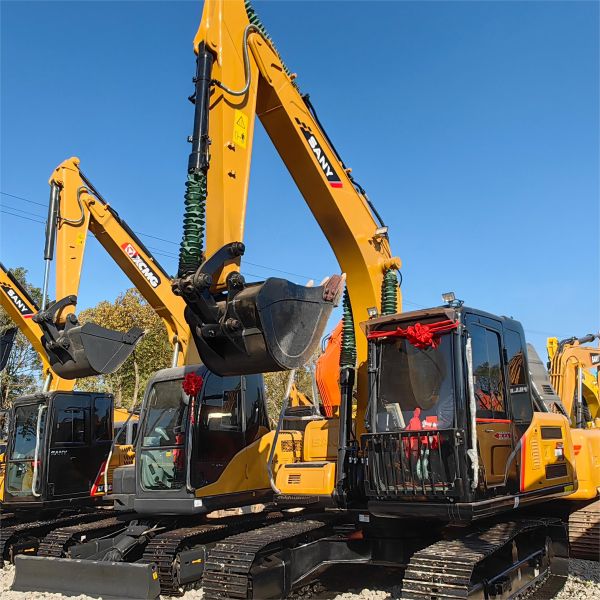 73kw Used Sany Excavator Sy115 Small 11Ton Tracked Excavator Used In Construction