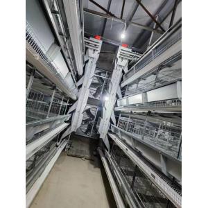 Soncap 3-8tiers Poultry Battery Layer Chicken Cage Hopper Feeding