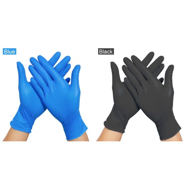 Strong Versatility Disposable Medical Gloves Nitrile Material No Allergies