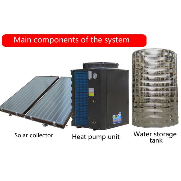 Intelligent Solar Thermal Hybrid Water Heater Non Pressurized Water Tank