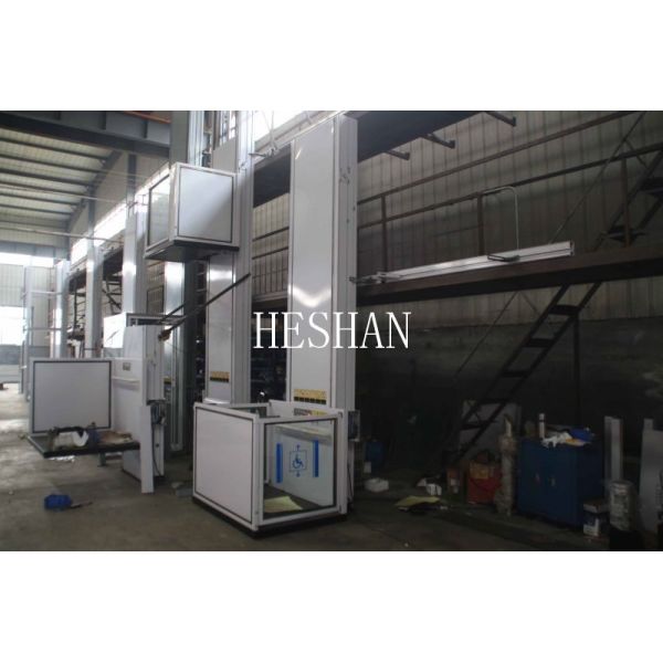 Home Wheelchair Elevator Lift 300kg Customized For Disabled Persons
