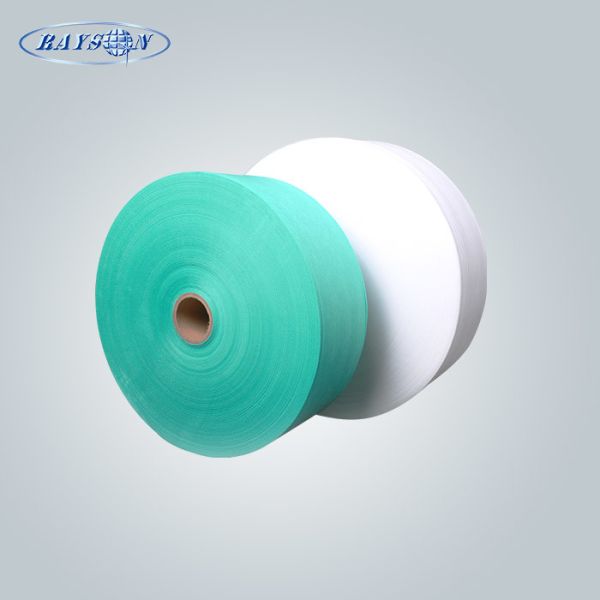 100% Polypropylene Rainbow Color Spunbond Non Woven Fabric For 3ply Face Mask