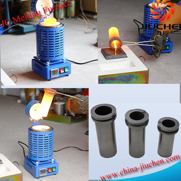 JC-K-220-2 220V Mini Portable Smelting Furnace for Gold Ingot