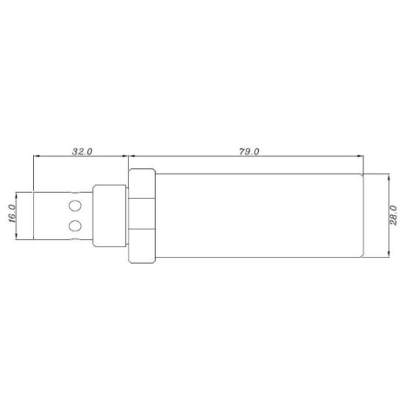 CSPPM Oil Moisture Sensor 28V DC Moisture Content Sensor