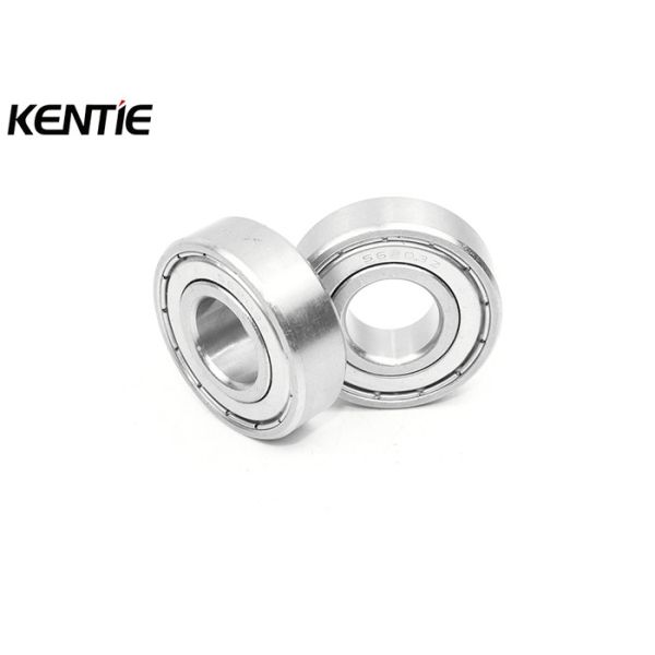 17*35*10mm 6003ZZ Stainless Steel Deep Groove Ball Bearings High Tempreture Resistance