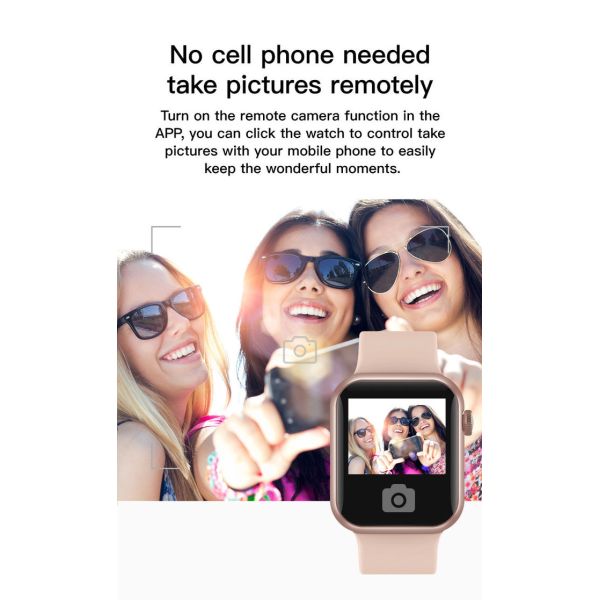 IWO 12 Smart Watch T500+Plus Bluetooth Call Music Smartwatch Fitness Tracker Heart Rate Monitor Wearable Devices Clocks