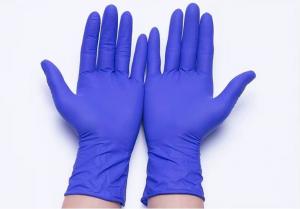 Cheap Thickening Purple Disposable Nitrile Glove Industrial 4.5g Gram Nitrile Exam Gloves wholesale