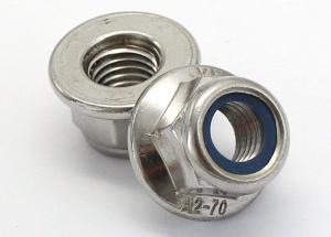 Cheap High Strength Hex Flange Nut , Prevailing Torque Type Hexagon Flange Nut wholesale
