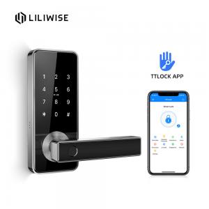 Cheap Smart Fingerprint Door Lock Bluetooth Fingerprint Combination Lock With Master Key wholesale