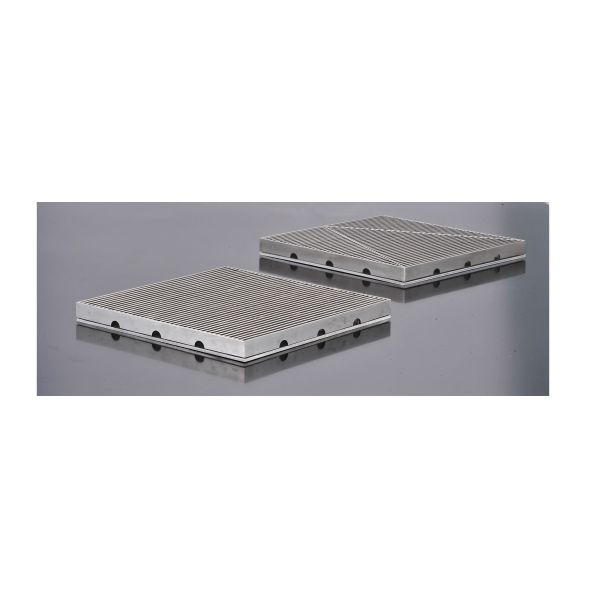 457.2MM*457.2MM Stainless Steel Entrance Mats Commercial Front Entrance Guard Mats