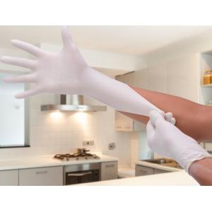 Cheap Industrial White Latex Gloves Powdered Free / Disposable Latex Gloves wholesale