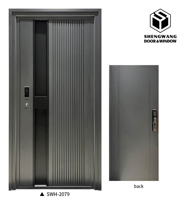 CE Corrosion Resistant Aluminum Entrance Door Hotel Aluminum Store Front Doors