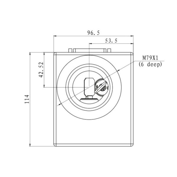 Fiber Laser Marking High Speed Galvo Scanner , 1064nm Galvo Scan Head