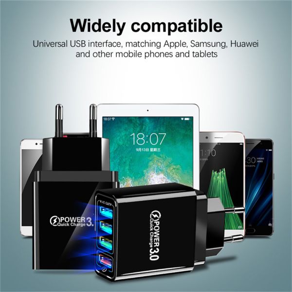 48W Universal USB Charger
