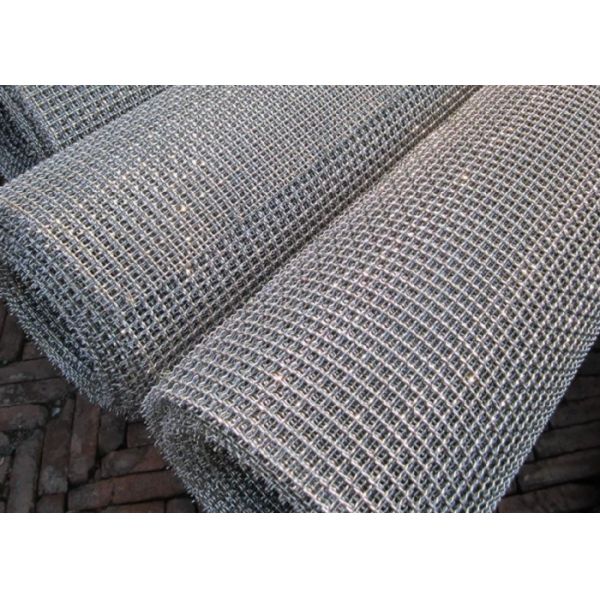 65Mn C45 Stone Crusher Screen Mesh , 14 SWG 3x3 Wire Mesh Panels