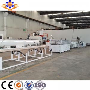 Cheap 20-50MM 37Kw PVC Pipe Extrusion Line Pipes Manufacturing Machine wholesale