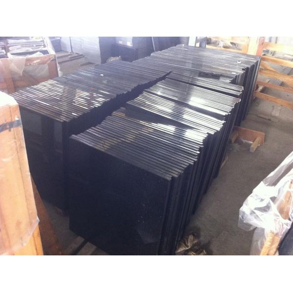 Black Bathroom Vanity Countertops 2cm / 3cm Thickness 4" / 6" Back Splash