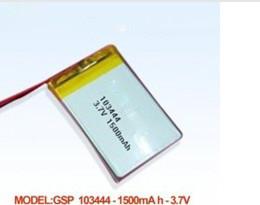 Cheap High capacity li-polymer batteries103444 1500mAh 3.7v wholesale