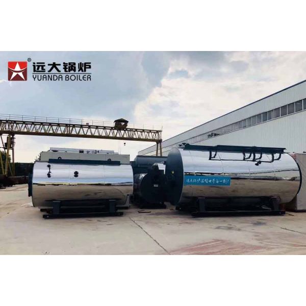 2 Ton Gas Steam Boiler High Efficiency For Carbonated Beverage Production Line