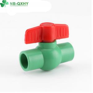 China Round Cross-Section Shape PPR Pipe Valve and Fitting Set for Plastic Pipe System on sale